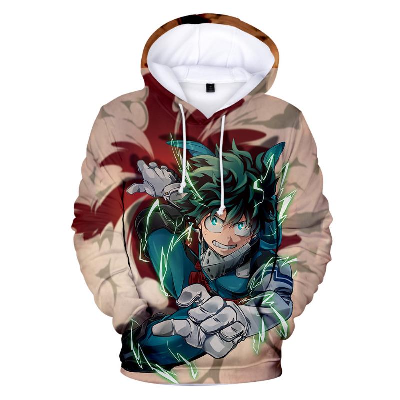 

My Hero Academia 3D Hoodies Fashion Sweatshirts Pullover Men/Women Oversized Hoodies Harajuku Casual Sweatshirts Men 3D Hoodie