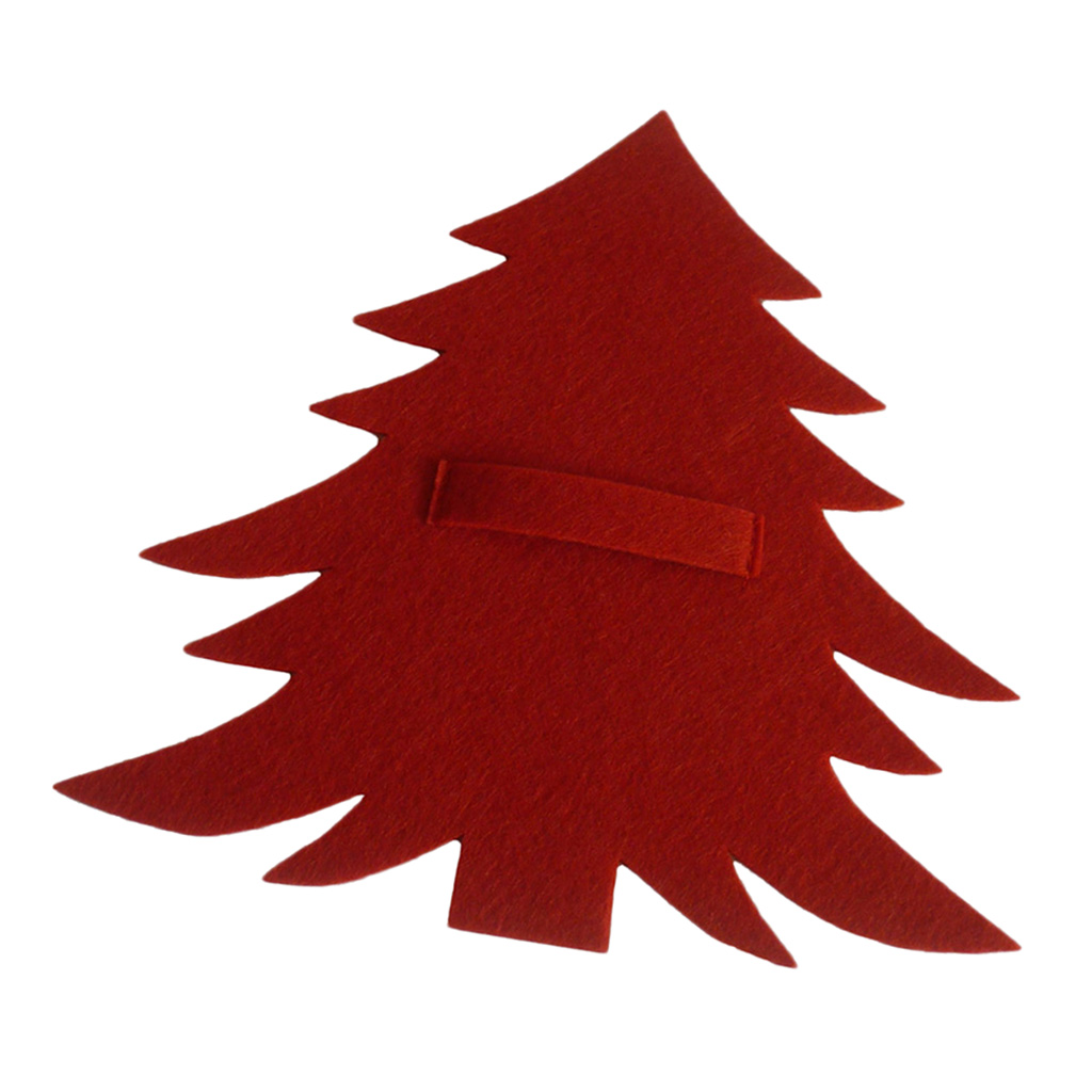 

christmas tree pattern and fork bags colorful fork sets