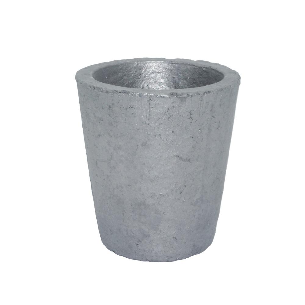 

3# Foundry Silicon Carbide Graphite Crucibles Cup Furnace Torch Melting Casting Refining Gold Sier Copper Brass Aluminum