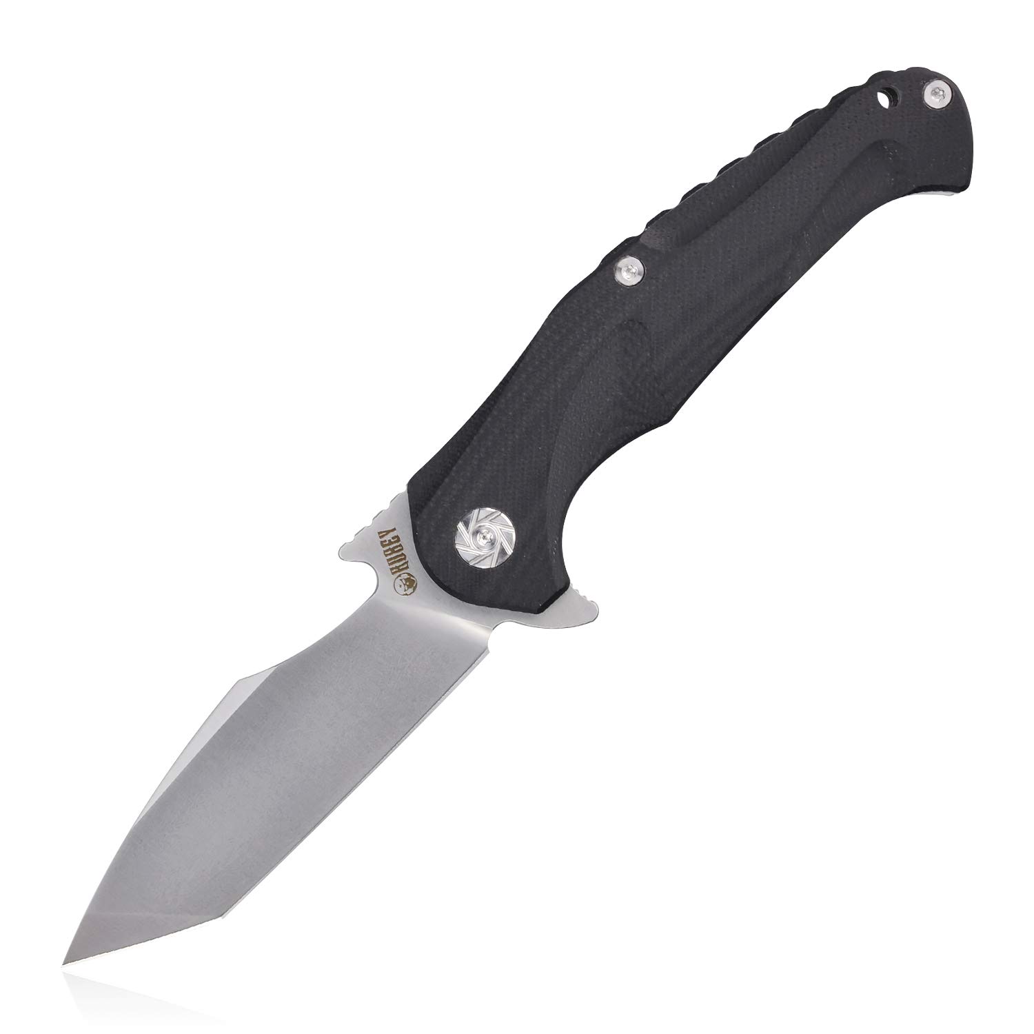 

Kubey Dugu [KU210] Folding Pocket Knives D2 Blade Ergonomic G10 Handle, 4.7-Inch Closed EDC Pocket Knife with Clip For Hunting, Camping
