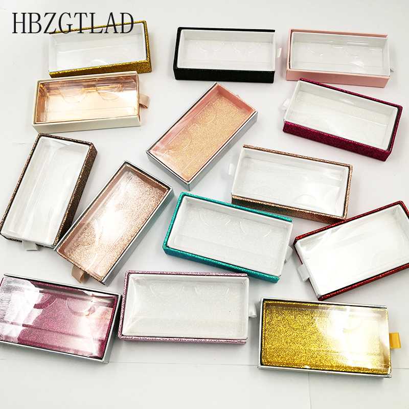 

NEW 40box wholesale square false eyelash packaging box fake 3d mink eyelashes boxes faux cils magnetic case lashes empty
