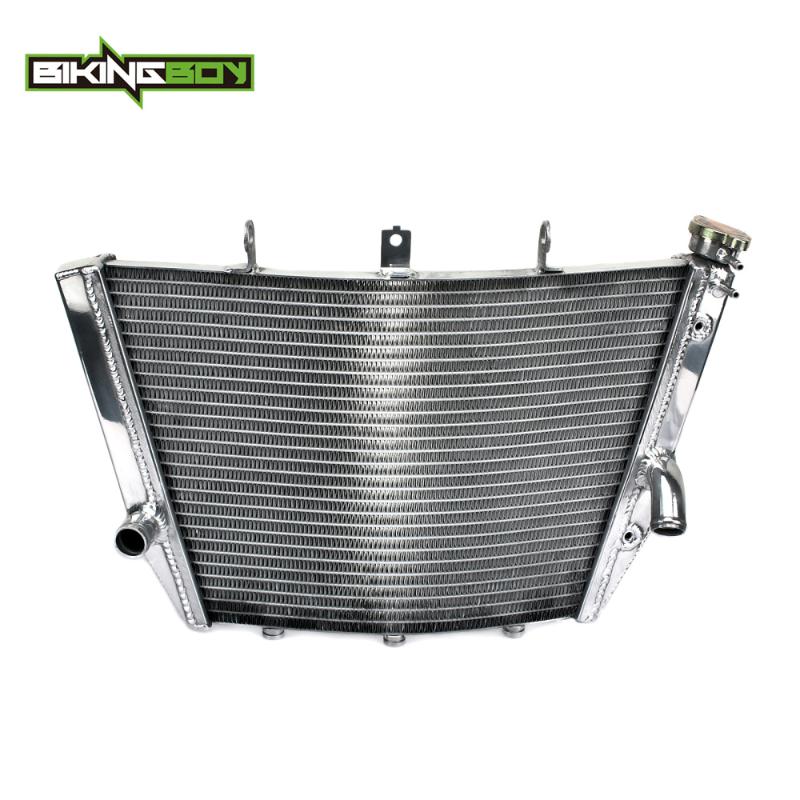 

Bikingboy For GSXR GSX-R 1000 K7 K8 07 08 2007 2008 Aluminum Engine Water Cooling Radiator Cooler Replace OEM 17710-21H00