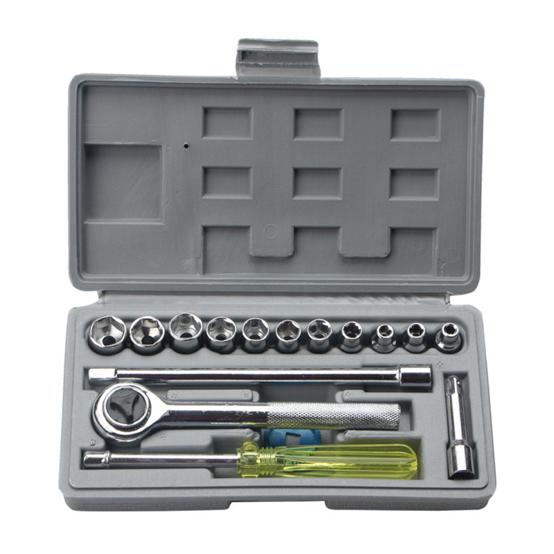 

17pcs/set Hexagonal Sleeve Nut Wrench Set Hardware Repairing Tool Set Hexagonal Sleeve Nut Wrench Set-30