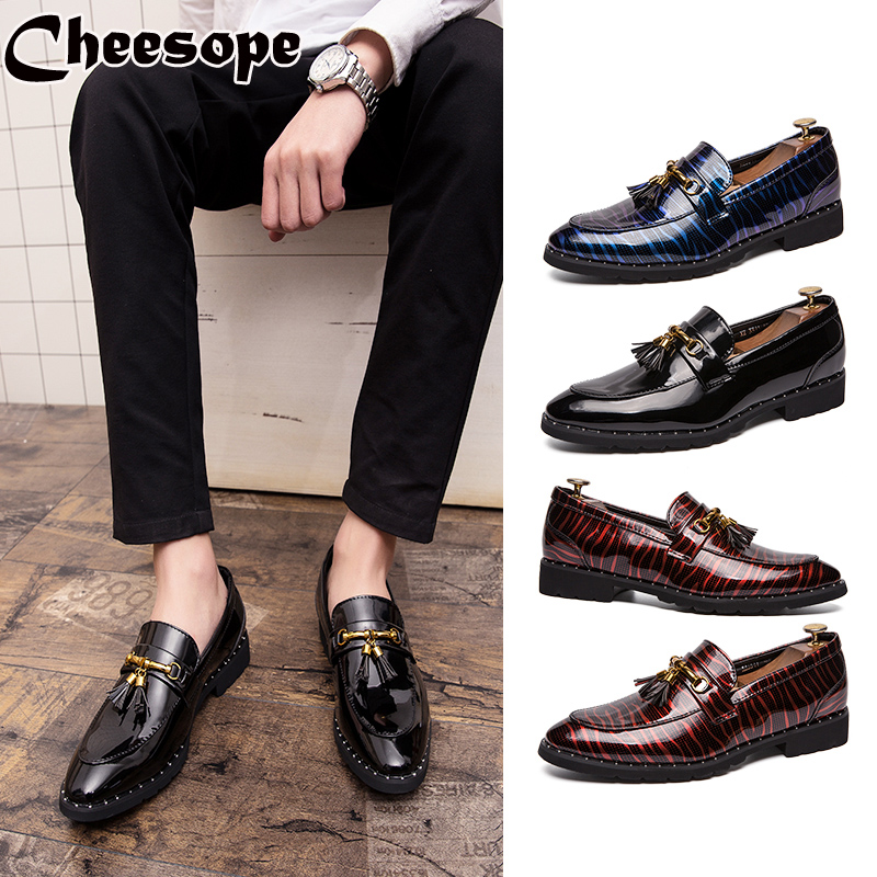 Plus Size Mens Dress Shoes Casual Business Men Shoes Brand Wedding
