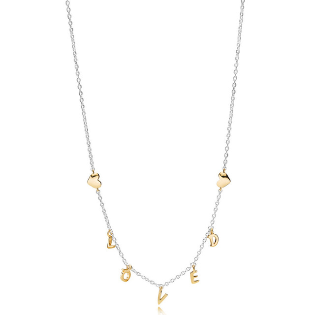

NEW 2019 100% 925 Sterling Silver Floating Locket Crown O Beads & Pave Necklace Clavicle Chain Fit DIY Original Women Jewelry nine