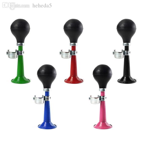 9in Cycling Bike Bicycle Retro Metal Air Horn Bell Bugle Squeeze Rubber Bulb A