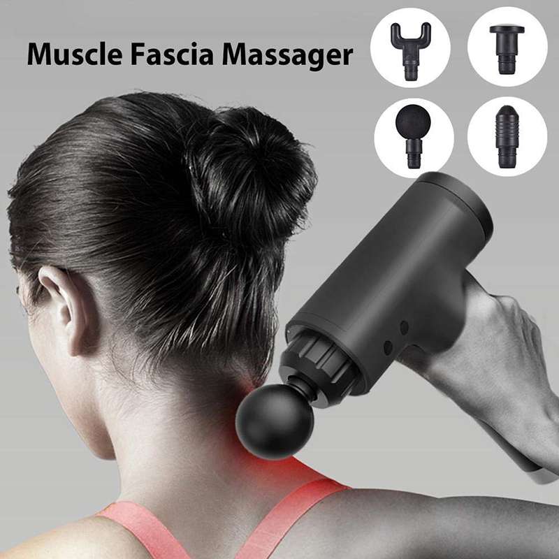 

Dropshipping Massage Gun Muscle Massager Management after Training Exercising Body Relaxation Slimming Pain Relief