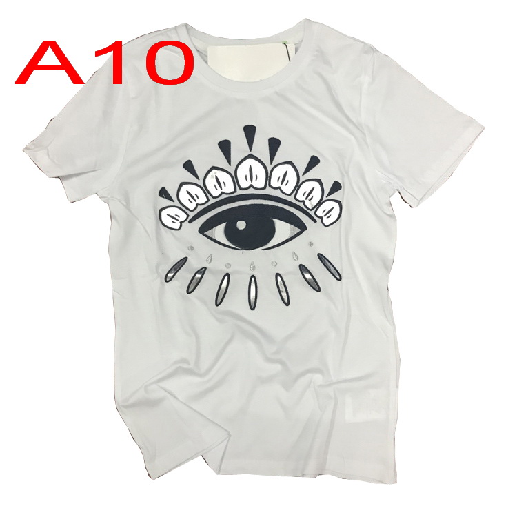 

Fashion Brand Man T Shirts High Quality Embroidery Eye Tees Lady Hip Hop Letter Short Sleeve Wholesale Drop Shipping, A23