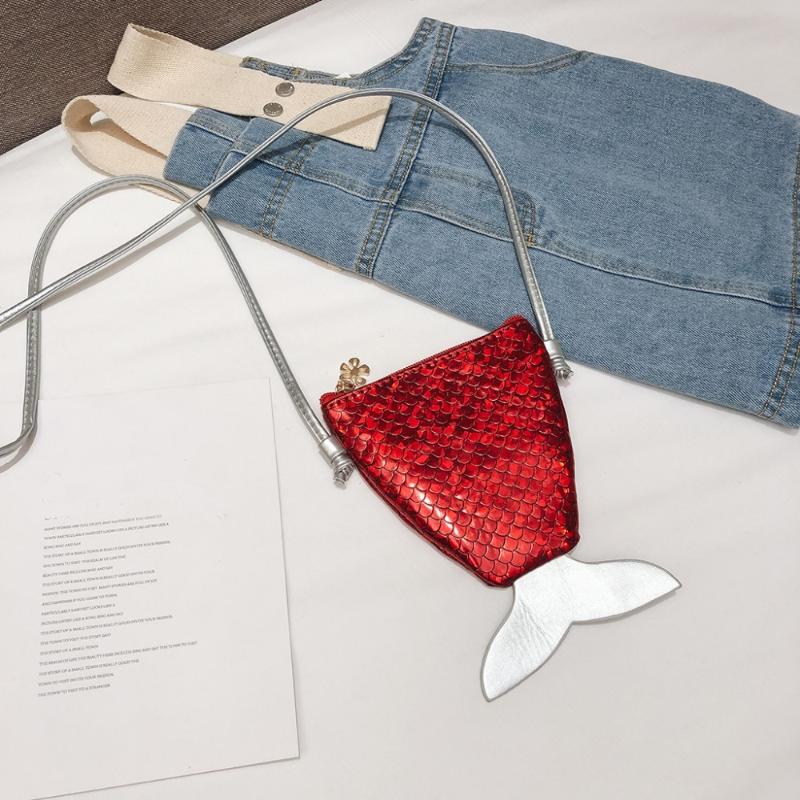 

Mini Crossbody Bag For Kids Fashion Cute Messenger Bag For Girls Zipper Simple Personality Small K506, Blue