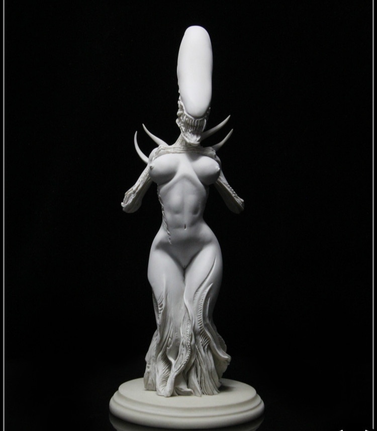 

Alien 1/6 Scale Alien Xenomorph Queen White Mold Resin Aniamtion Figure 30cm