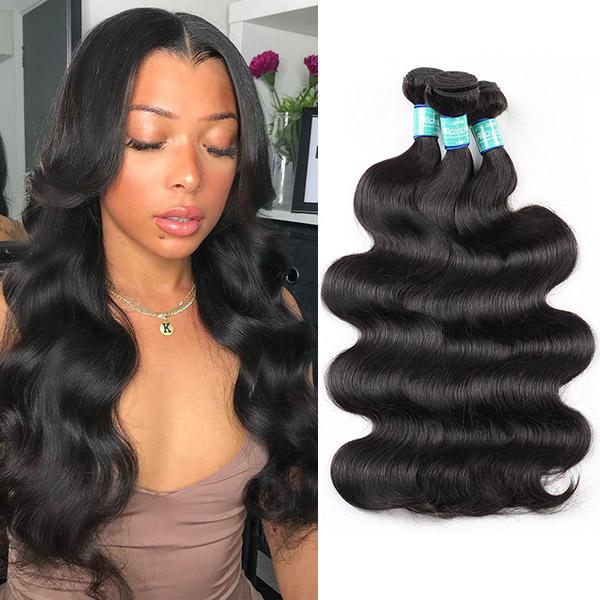 

10A Brazilian Loose Deep Virgin Human Hair Bundles 3/4 Bundles Deals Kinky Curly Indian Remy Human Hair Extensions Deep Body, Deep wave