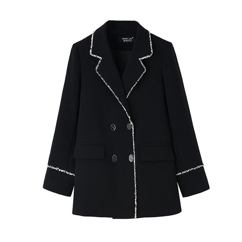 

Suit Female 2020 New Spring And Autumn Models Wild Woman Jacket Fashion Loose Retro Small Suit Jacket Student Women Blazer, As pic