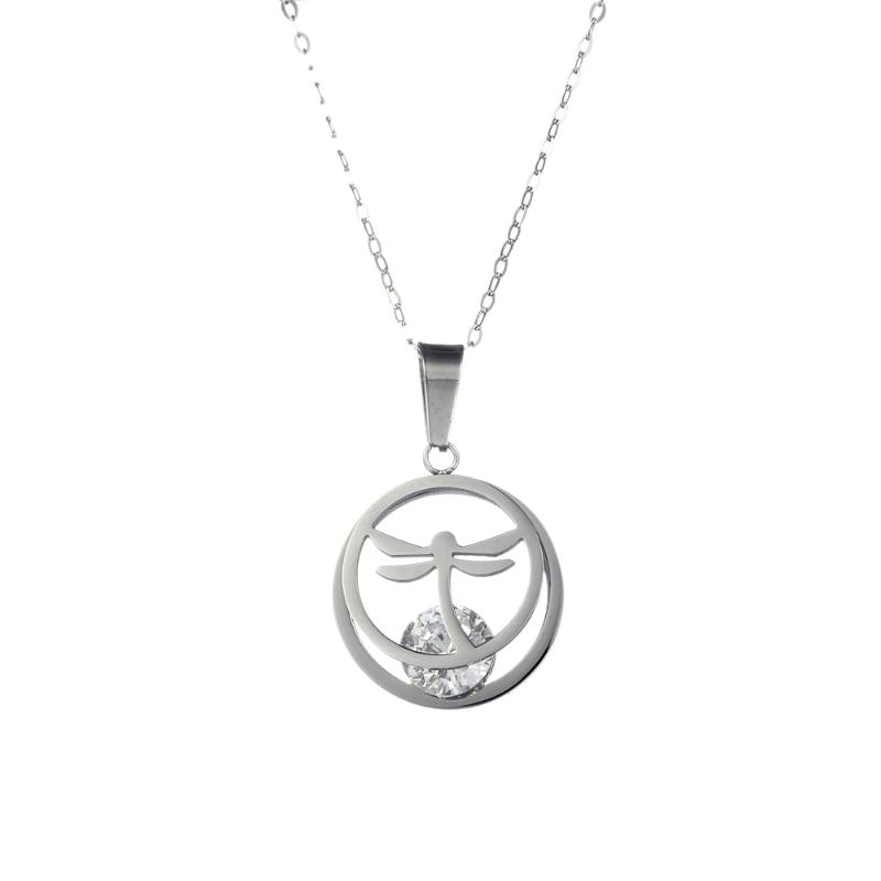 

036 Jewelry Set For Women Silver & Gold Color Round Design Necklace Stud Earrings Party Jewelry 2020, As pic