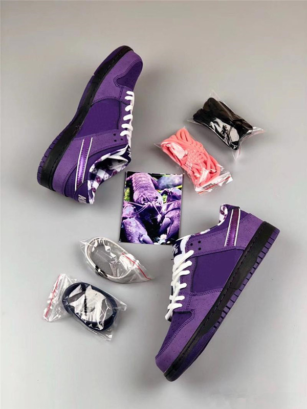 nike sb dunk hombre purpura