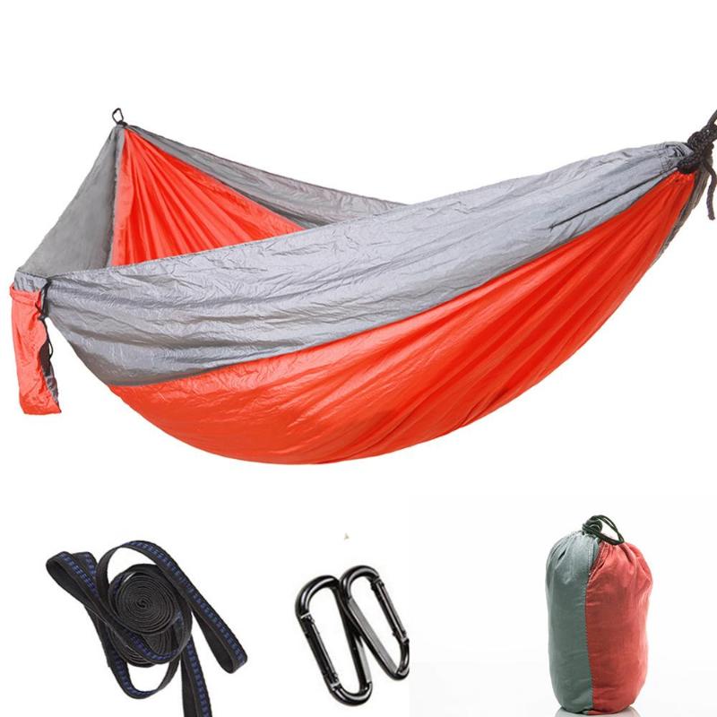 

King-size Hammock 300x200cm Outdoor Furniture Camping Parachute Backpacking Hunting Nap Sleeping Tent Portable Swing Hanging Bed