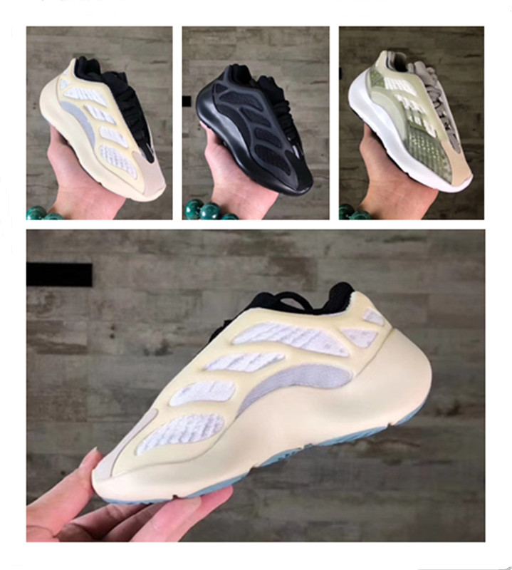 

Infant kanye 700 V2 V3 Glow Azael Trainers Lifestyle Sneakers Alvah BoyS& Girls Runners Toddler Static Inertia Mauve Kids Running Shoes, Customize