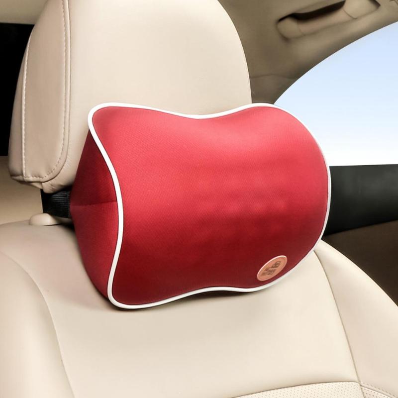 

Car Seat Head Neck Rest Massage Auto Pillow Space Memory Neck Headrest Car Cover Vehicular Pillow Seat Headrest Accessories