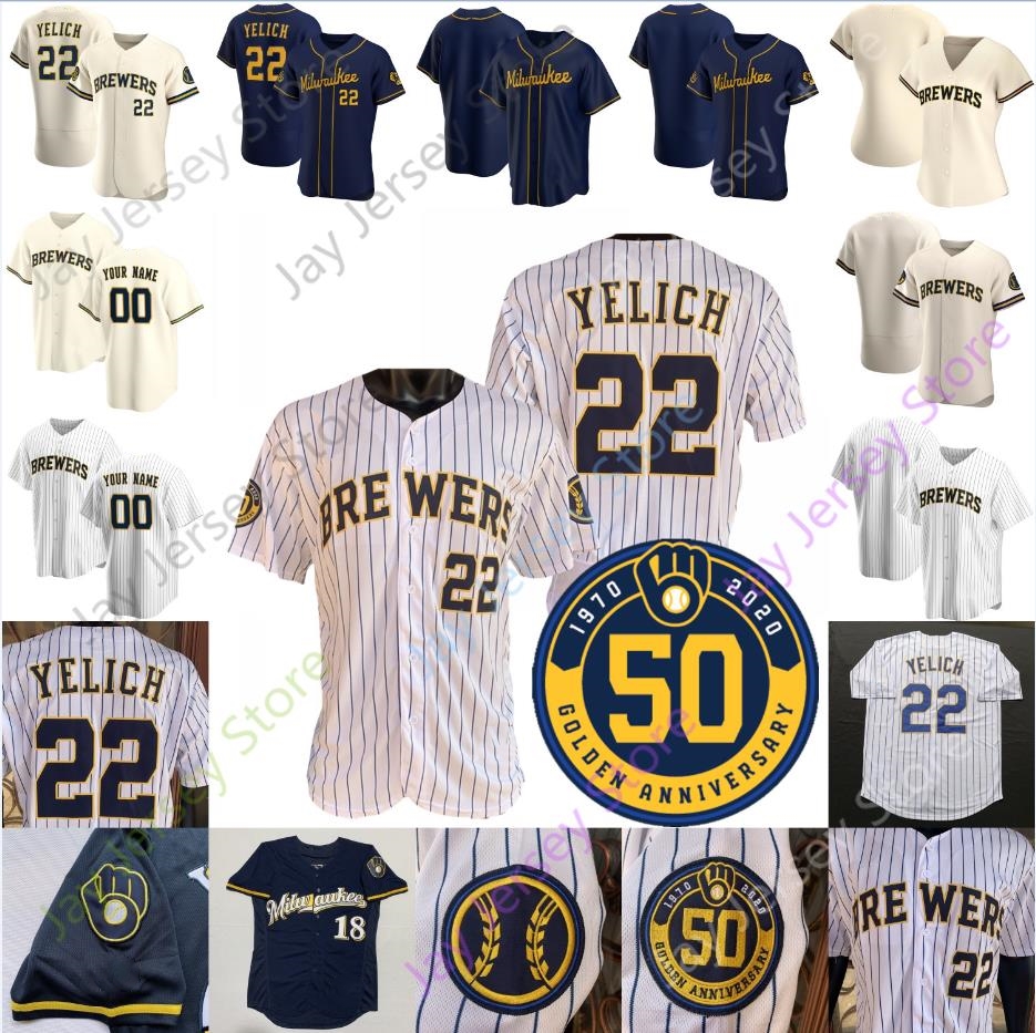 

Baseball Jersey 39 Corbin Burnes 37 Adrian Houser 29 Josh Lindblom 51 Freddy Peralta 11 Brock Holt 21 Logan Morrison Christian Yelich, Pullover baby blue