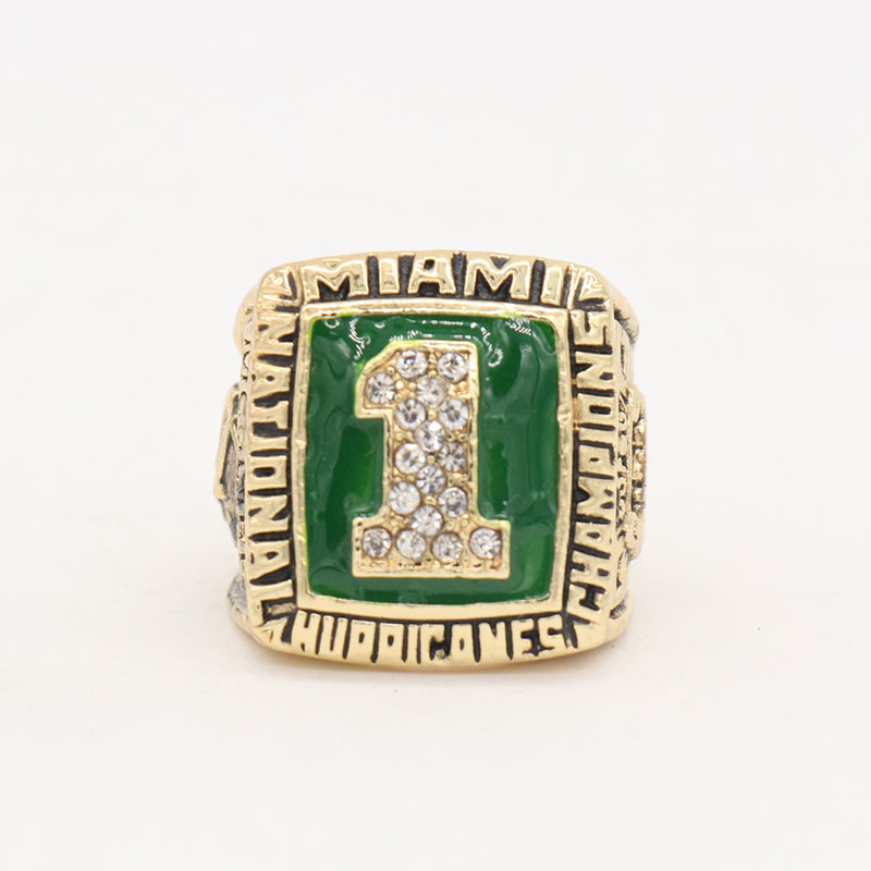 

1989 Miami Hurricanes National Championship Ring