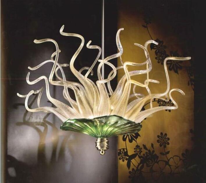 

Italian Modern Ceiling Chandeliers Art Flower Pendant Lamps for Living Room Hand Blown Murano Glass Chandelier with LED Lights