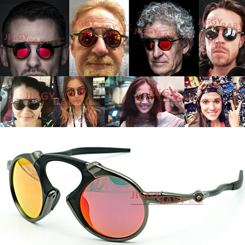 

Top madman Sunglasses X-Metal Polarized Sports Riding Cycling UV400 Iridium Mirror Driving Running Brand Name Designer Sun Glasses Men Women High Quality