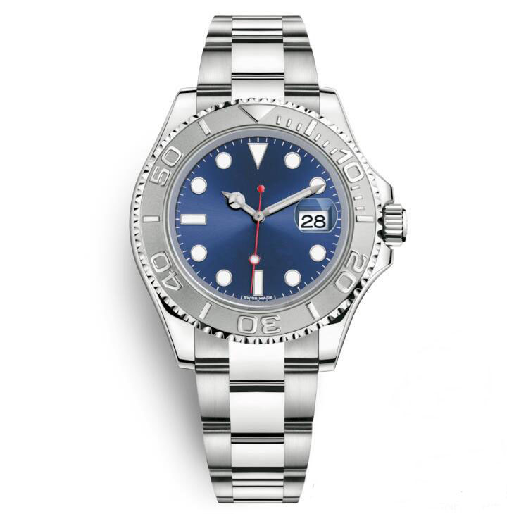 

Best Quality Wristwatch Sport Blue Dial Mechanical Automatic 2813 Movement Stainless Steel Waterpoor Men Mens Watch Watches Wristwatches, Add 5 atm waterproof
