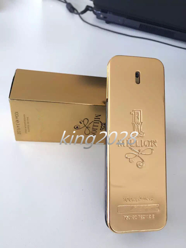 

Gold Million perfume man 100ml and Women 80ml perfume with long lasting time 1 Million Spary perfume free shipping.