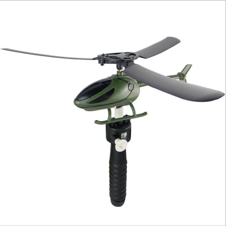 flying toy plane on string