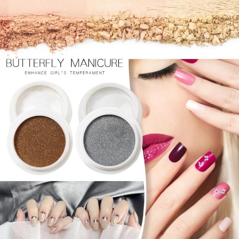 

Solid Retro Nail Glitter Magic Mirror Powder Flour Cross-border Nail art decor water ripple powder For natural False Nails