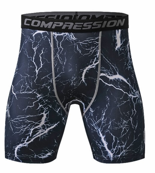 

men Wear Fitness tights Compression Shorts Running Tights Fitness tights Layer Running Shorts fitness workout backing summer sports, Colour 12