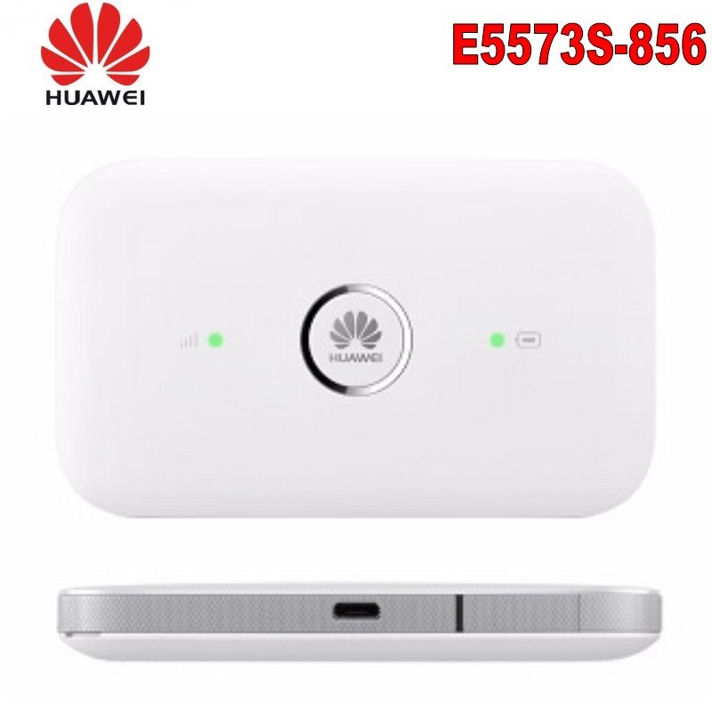 

Unlocked Huawei E5573S-856 e5573 Dongle Wifi Router Mobile Hotspot Wireless 4G LTE Fdd Band Portable Router +2pcs antenna