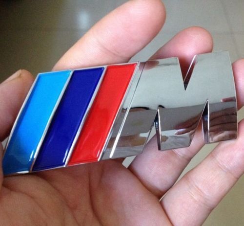 

One M Wheel Sticker Logo Emblem Tech Badge For BMW M3 series