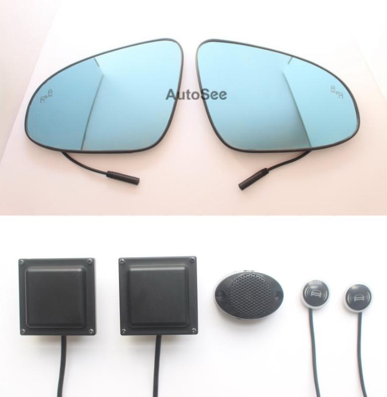 

2018 for Yaris car BSD blind spot detection 24GHZ Millimeter Waves Radar sensor with Mirror LED light