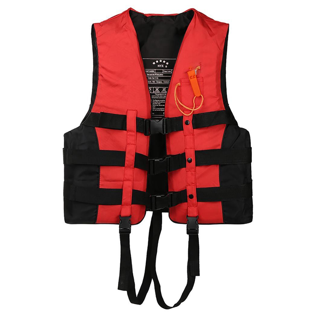 Einstellbar Reflective Schwimmweste Rettungsweste Boots Erwachsene Life Jacket