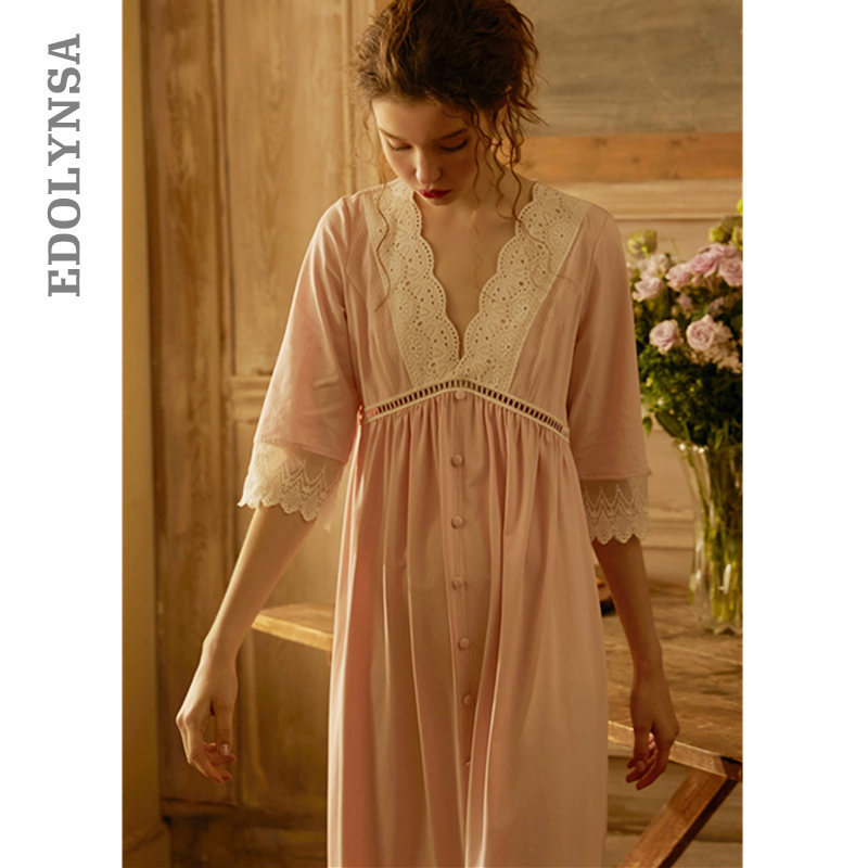 old fashioned white nightgown