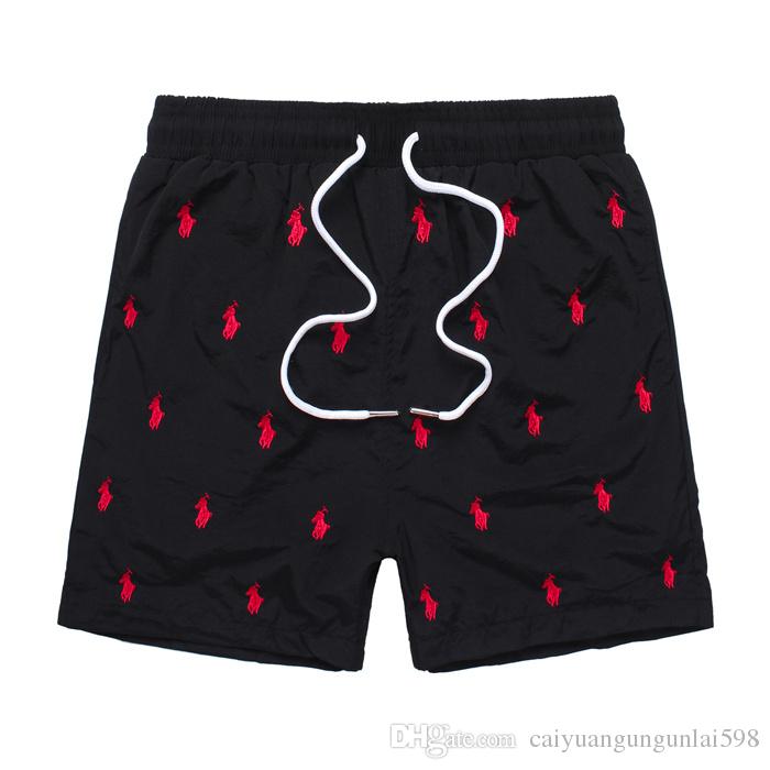 polo shorts with horses