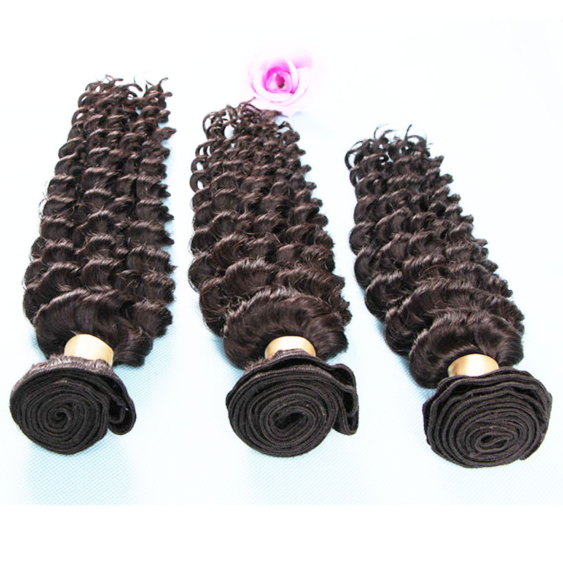 

Virgin Hair Bundles Deep Wave Human Hair Weave 3pcs Lot Unprocessed Malaysian Peruvian Cheap virgin Hair Extensions, Free DHL