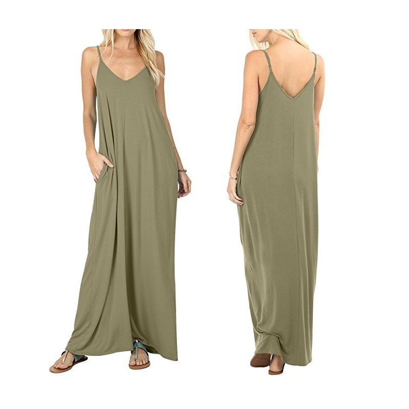 very flowy maxi dress