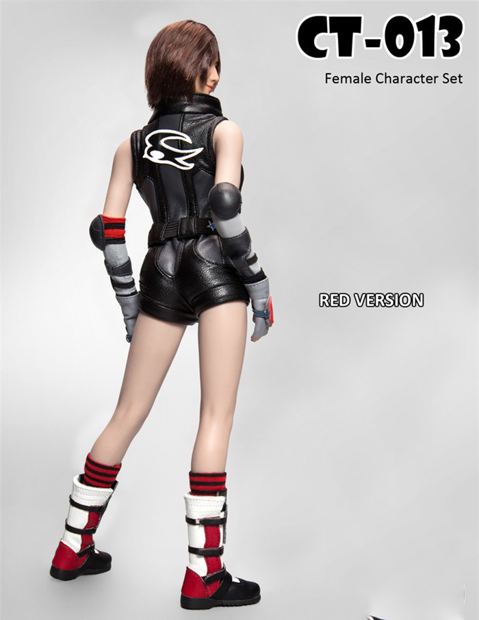 CT013 1/6 Scale Sexy Female Fighting Clothes Suit Clothes Set & Head