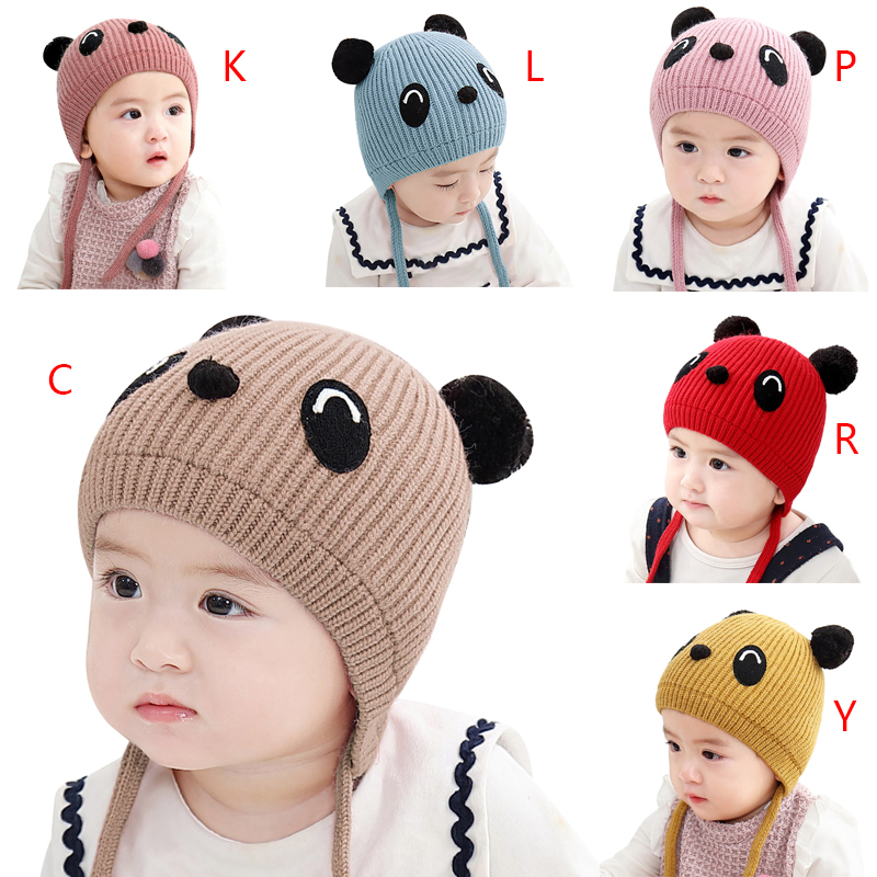 Winter Warm Cute Baby Infant Kids Girls Caps Twist braid hat,yellow