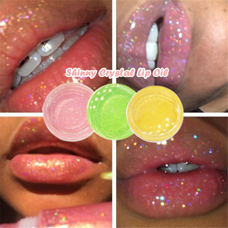 

Shiny Lip gloss Oil Wanderlust Hypnotic Lights Lip gloss Moisturizing Smooth Fine Lines Brighten Color Oil, Random 1 pc