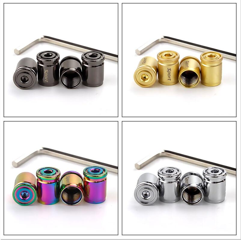 

New Anti-theft Tire Valve Caps Car Accessories Tire Cap New Sport Valve Covers fit for Brand more cars
