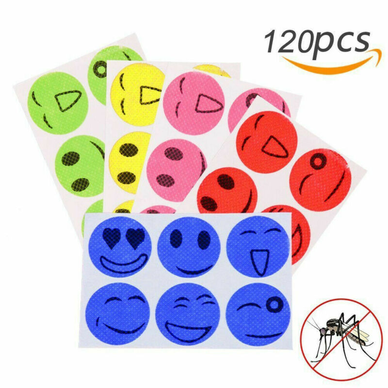 Mosquito Repellent Patch SmileFace Anti Mosquito Sticker Repeller Baby Family Mosquito Killer Trap Insect Pest Control 6pcs-image-520192160