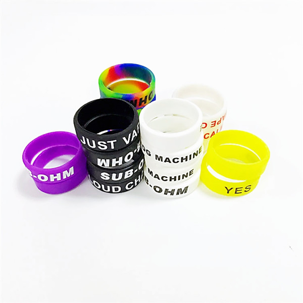 

Newest Ecig Mod Decoration & Protection Silicon Ring Non-Slip Rubber Band For ECig Vapor Mechanical Mods RDA Atomizer
