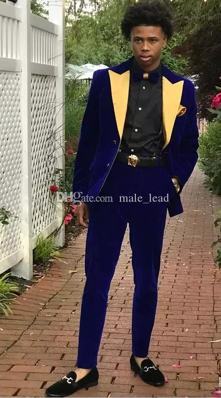 

Handsome Groomsmen Peak Lapel Groom Tuxedos Mens Wedding Dress Man Jacket Blazer Prom Dinner 2 Piece Suit(Jacket+Pants+Tie) A186, Same as image