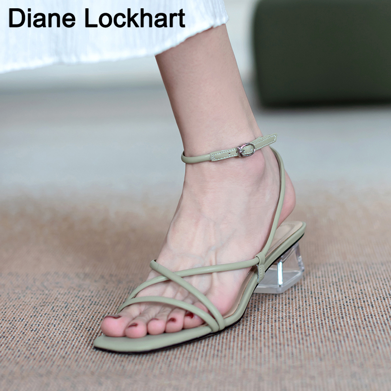 

New Fashion Women Sandals Low Heel Lace Up sandal Back Strap Summer Shoes Gladiator Casual Sandal Narrow Band zapatos mujer Shoe, Yellow