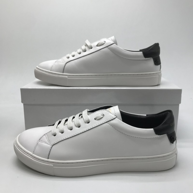 

2019 Designer shoes TWO-TONED URBAN Sneaker Leather trainers black white stripe size 36-45 fashion party shoes casual shoes men women size, Gy006