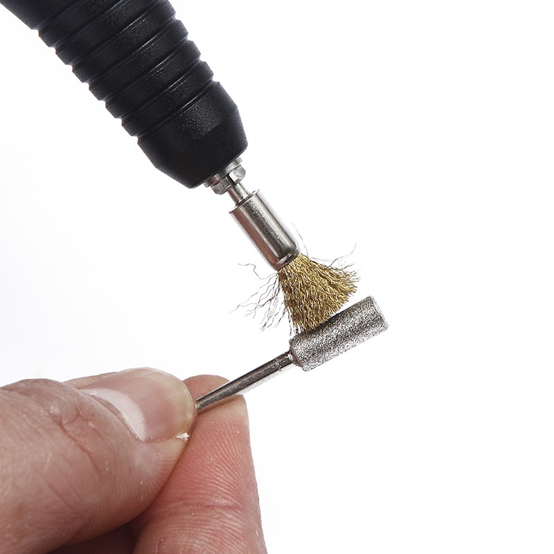 

Nail Copper Wire Drill Bit Cleaning Brush Tools For Electric Manicure Cleaner Brush Milling Cutters For Pedicure Nail Accessorie