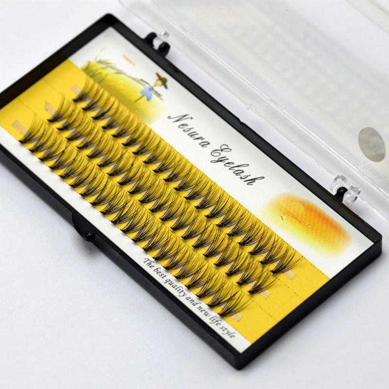 

Professional Grafting Fake Long Lashes False Eyelashes Extension Individual Eyelash Bunche For Beauty Women Makeup 10pcs/set