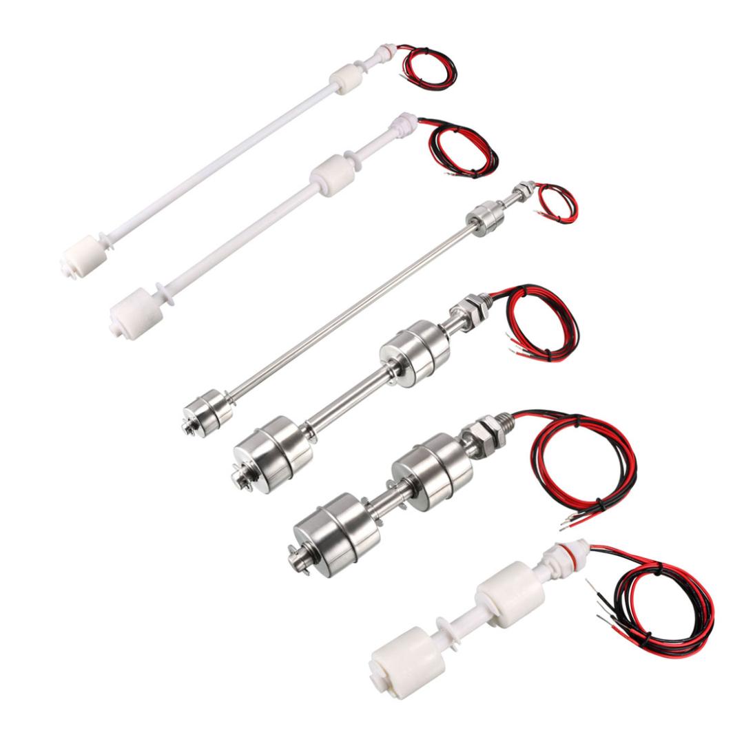 ACCIAIO INOX VERTICALE WATER LEVEL SENSOR Interruttore a galleggiante alta qualità spedizione gratuita
